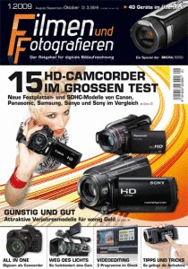 FILMEN und FOTOGRAFIEREN 01.2009
