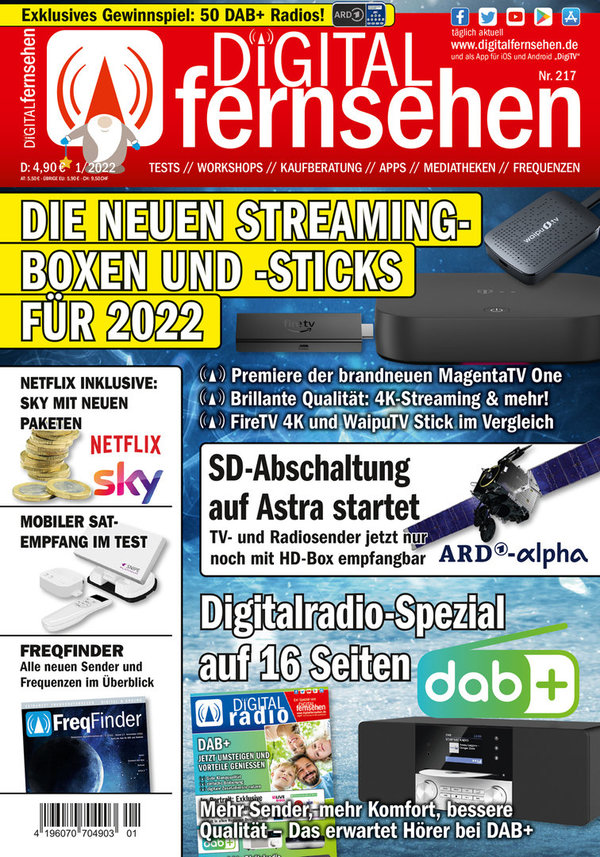 DIGITAL FERNSEHEN Ausgabe 1/2022