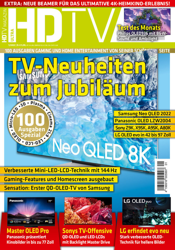 HDTV  Ausgabe 1/2022 Samsung