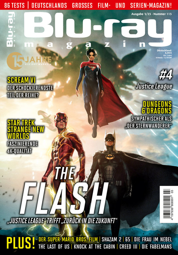 BLU-RAY MAGAZIN Ausgabe 3/2023 Justice League